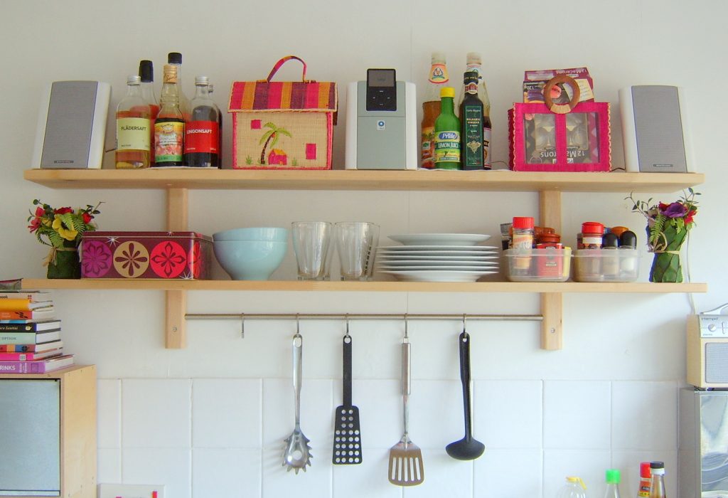Small Kitchen Shelf