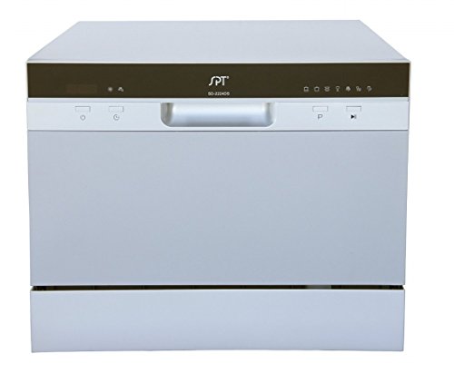 SPT SD 2224DS Countertop Dishwasher with Delay Start LED SPT SD-2224DS Countertop Dishwasher with Delay Start & LED