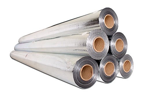 1000sqft (4ft Wide) of NASA TECH Commercial Grade Perforated No Tear Green Energy Radiant Barrier