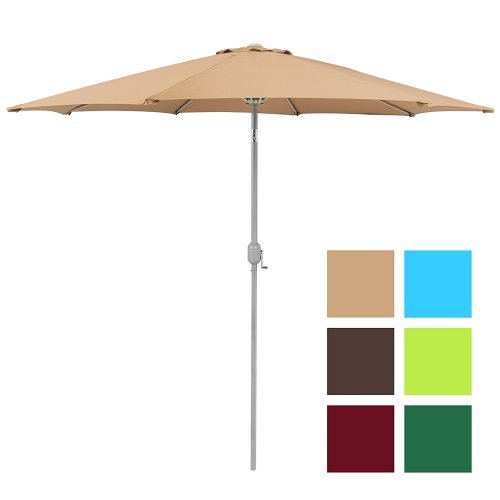 Best Choice Products Patio Umbrella 9’ Aluminum 1 Best Choice Products Patio Umbrella 9’ Aluminum