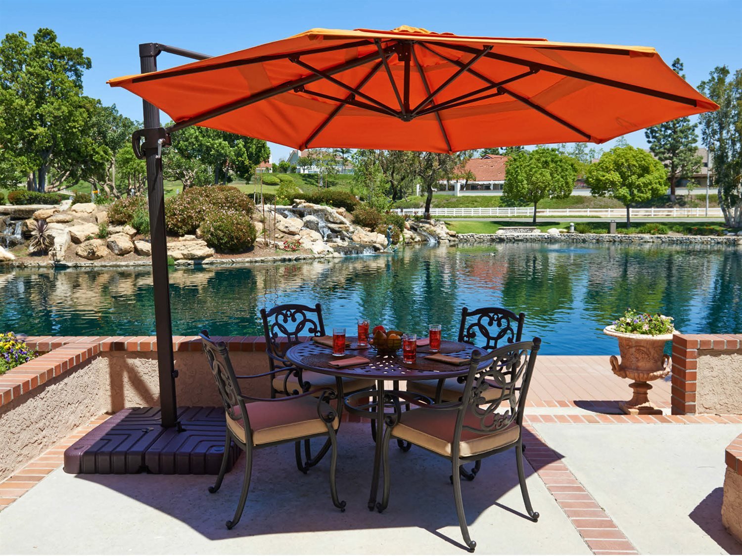 best price on patio umbrellas