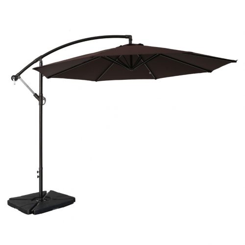 Sumbel Outdoor Living 10 Ft Aluminum Offset Patio Umbrella Sumbel Outdoor Living 10 Ft Aluminum Offset Patio Umbrella