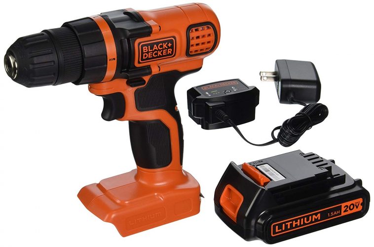 BLACK+DECKER LDX120C 20V MAX Lithium-Ion Drill