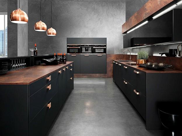 Copper kitchen design