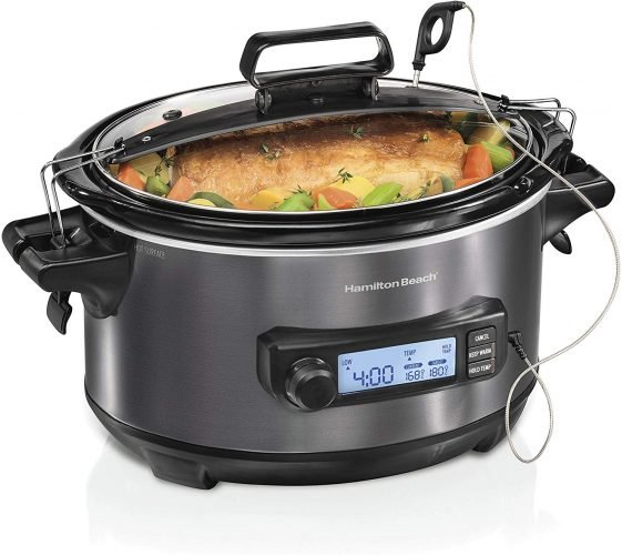 Hamilton Beach 6 Quart Set Forget Programmable Slow Cooker Hamilton Beach 6-Quart Set & Forget Programmable Slow Cooker