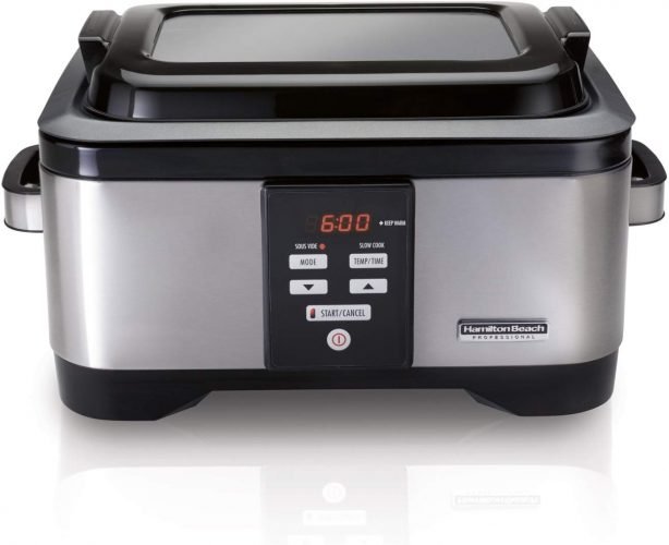 Hamilton Beach Professional Sous Vide Programmable Slow Cooker Hamilton Beach Professional Sous Vide Programmable Slow Cooker