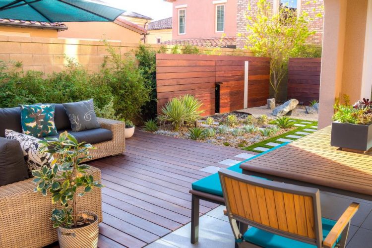Low Maintenance Garden Deck