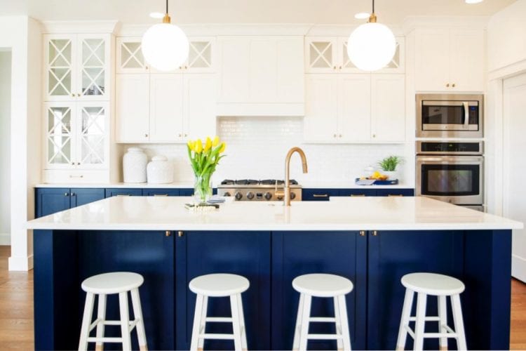 blue color kitchen blue color kitchen