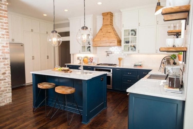 blue kitchen design blue color kitchen
