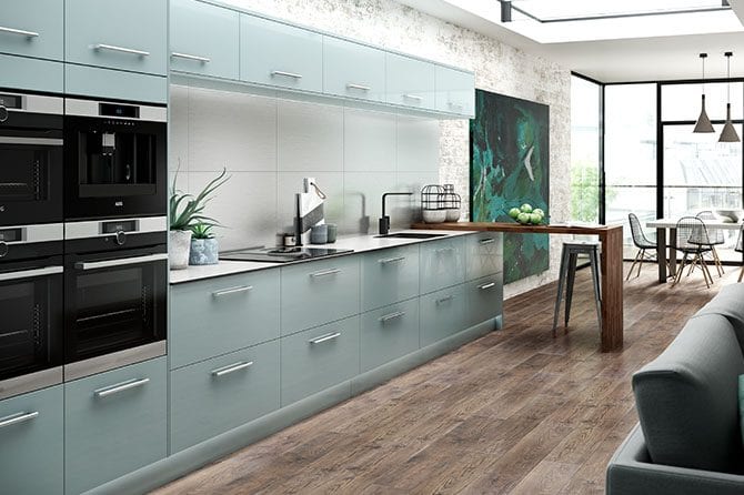 blue kitchen design blue color kitchen