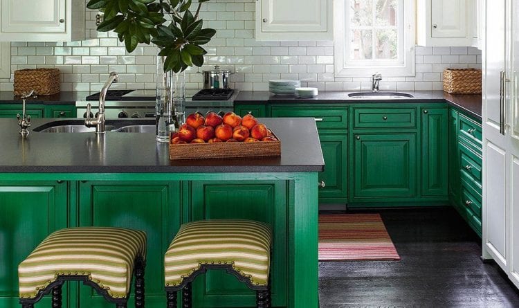 green kitchen ideas green color kitchen