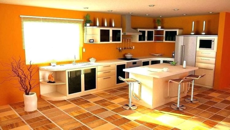 orange kitchen ideas orange color kitchen