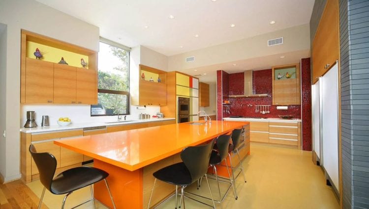orange color kitchen orange kitchen ideas