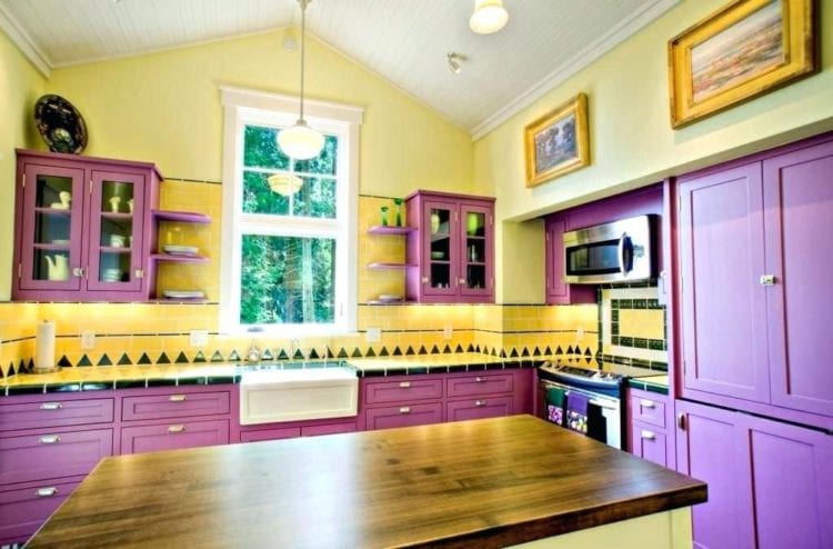 purple kitchen ideas