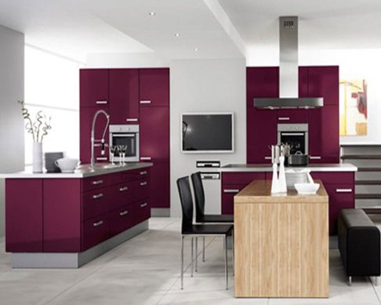 purple kitchen ideas