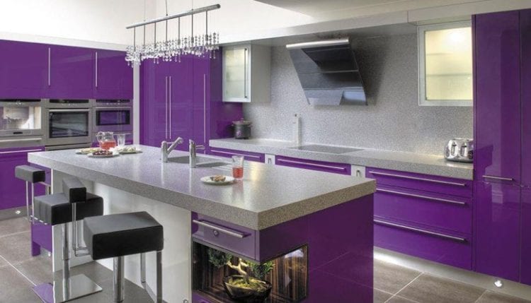 purple color kitchen purple kitchen ideas