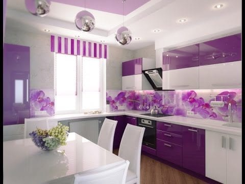 purple color kitchen purple color kitchen