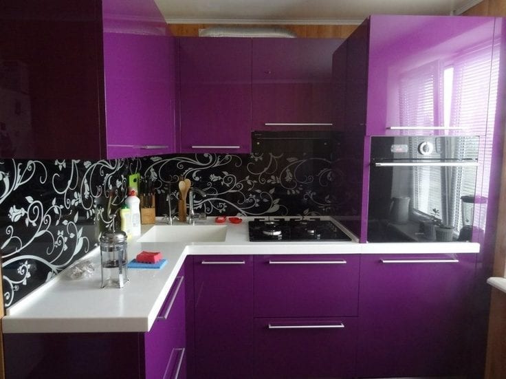purple color kitchen purple kitchen ideas