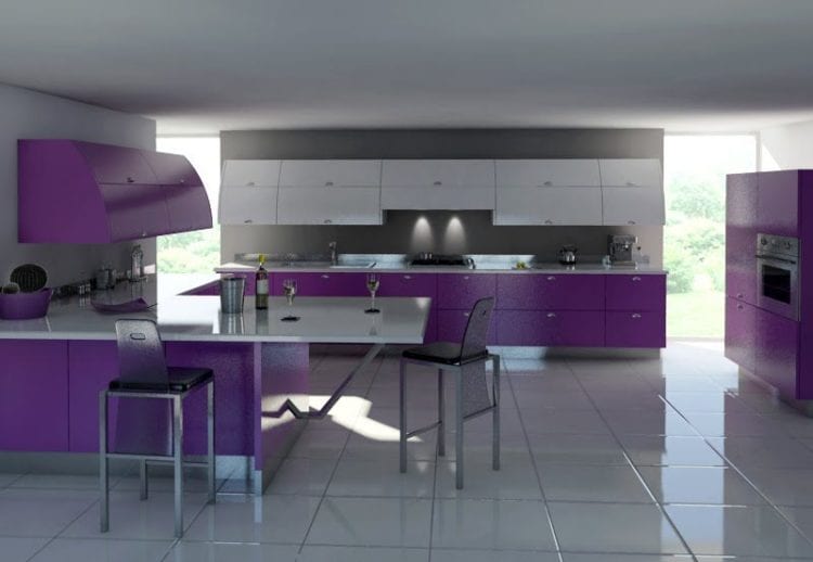 purple color kitchen purple kitchen ideas