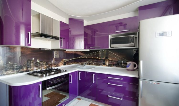 purple kitchen ideas purple color kitchen