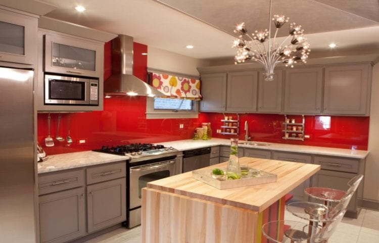 red kitchen color red kitchen color