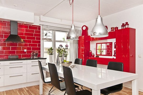 red kitchen color red kitchen color