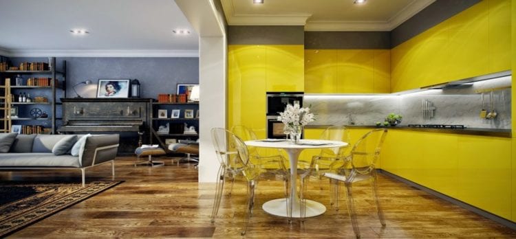 yellow kitchen ideas yellow color kitchen