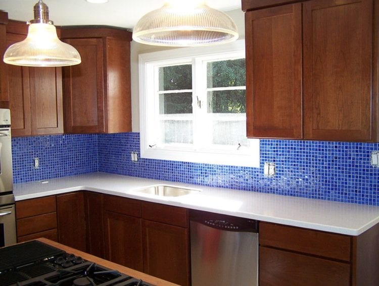 kitchen backsplash ideas blue kitchen backsplash