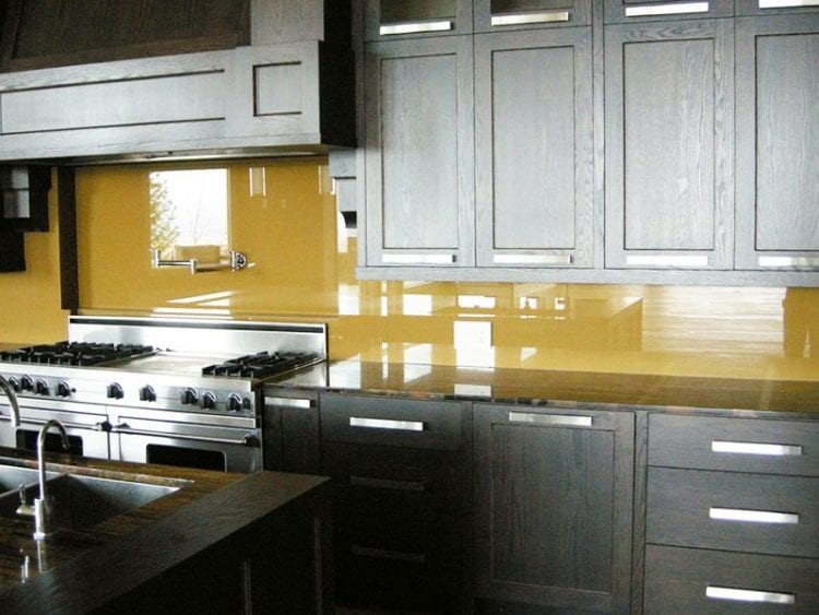 yellow backsplash yellow backsplash