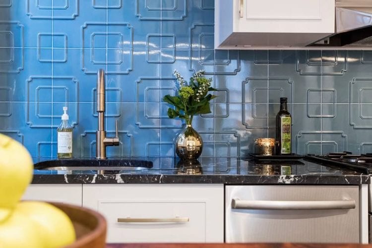 kitchen backsplash ideas blue kitchen backsplash