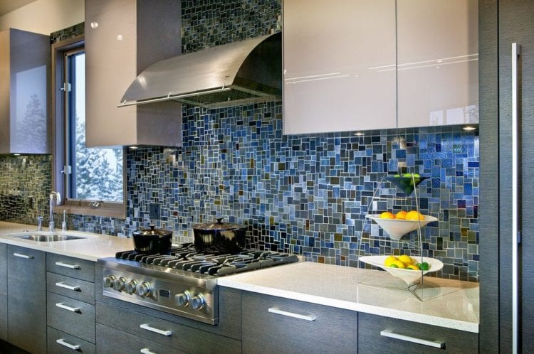 kitchen backsplash ideas blue kitchen backsplash