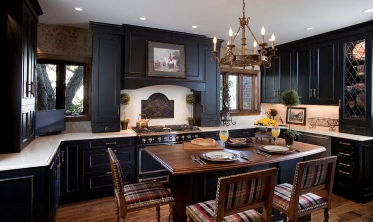 black kitchen ideas