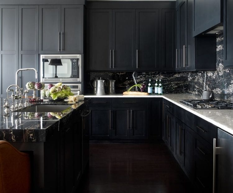 black kitchen ideas