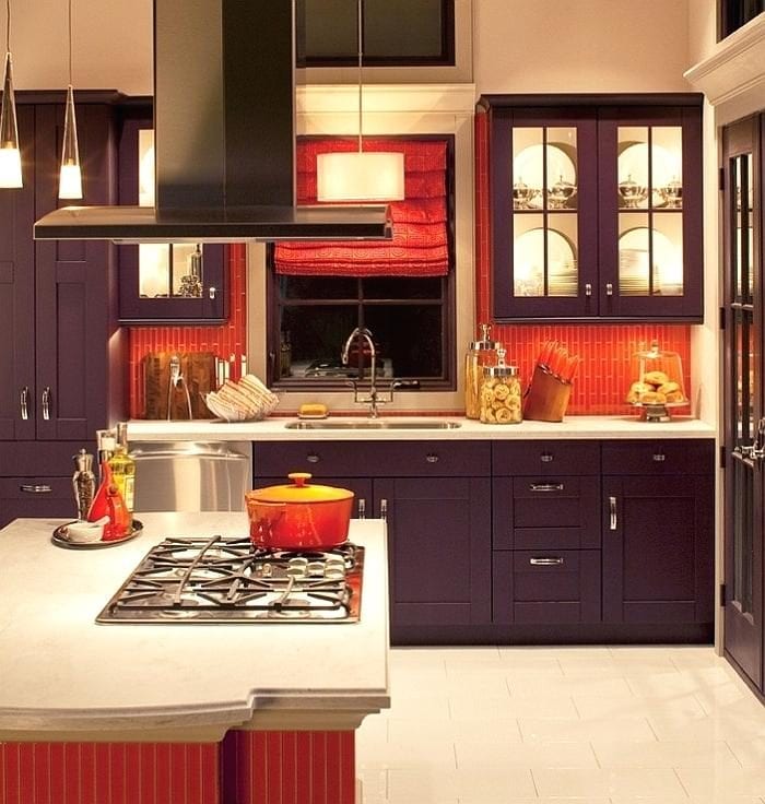 orange kitchen backsplash orange kitchen backsplash