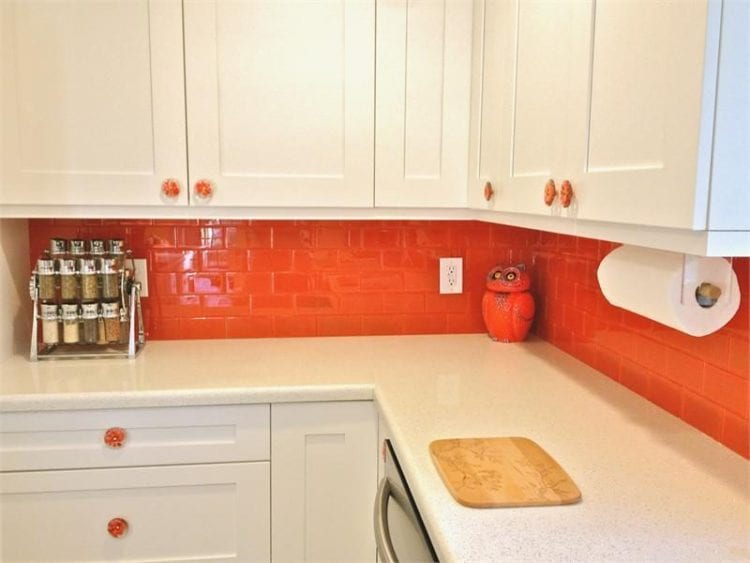 orange kitchen backsplash kitchen backsplash ideas