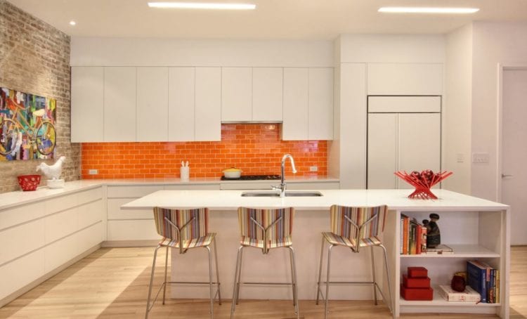 orange kitchen backsplash kitchen backsplash ideas
