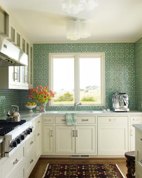 green backsplash ideas