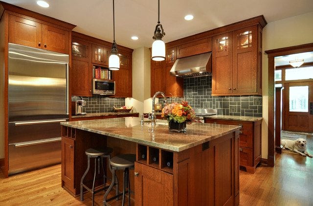 craftsman kitchen style craftsman kitchen style