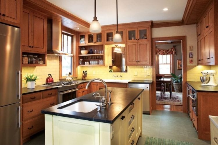 craftsman kitchen style craftsman kitchen style