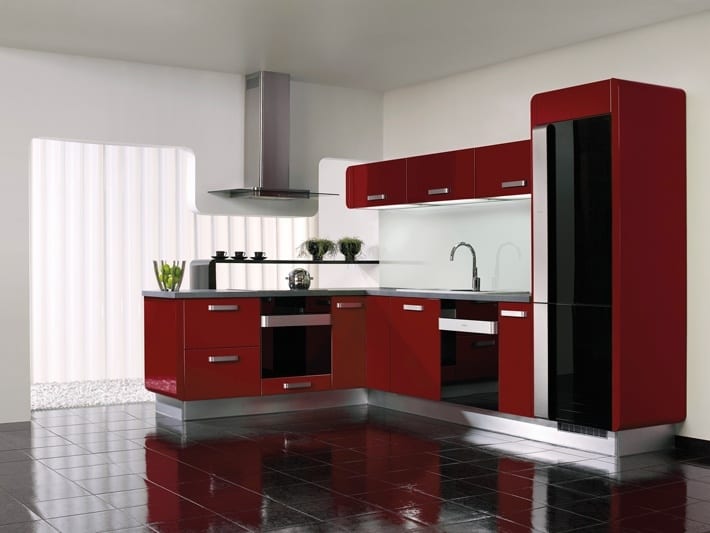 red kitchen island red kitchen island
