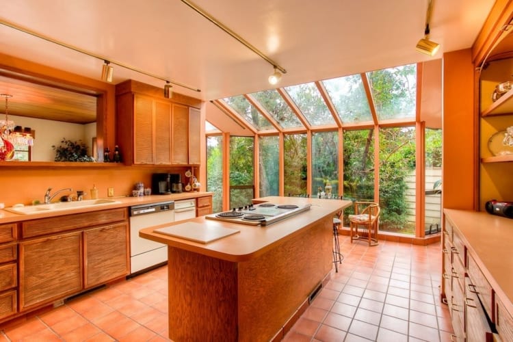 orange kitchen island orange kitchen ideas