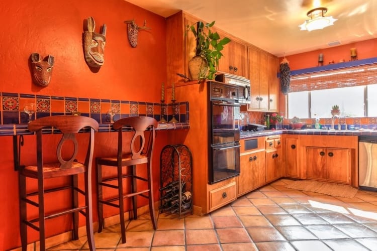 orange kitchen island orange kitchen ideas