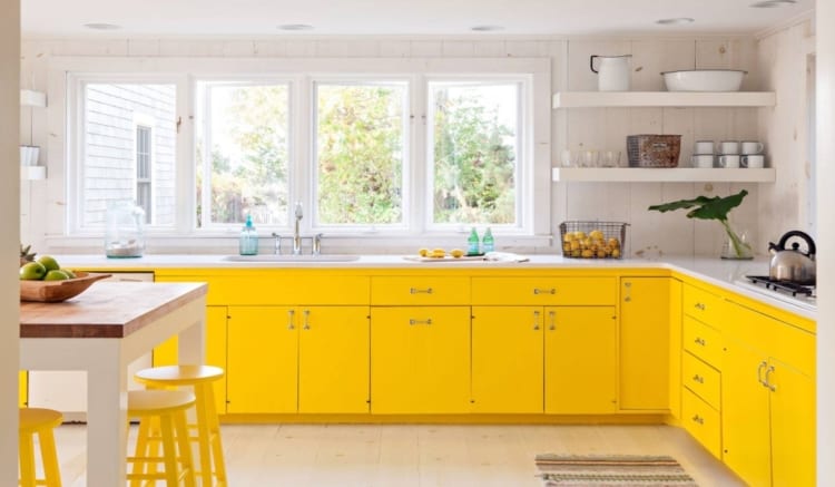 yellow kitchen island yellow kitchen ideas
