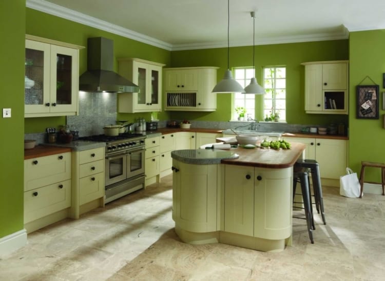 green kitchen ideas green kitchen island