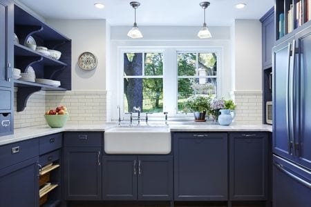 blue kitchen island blue kitchen island