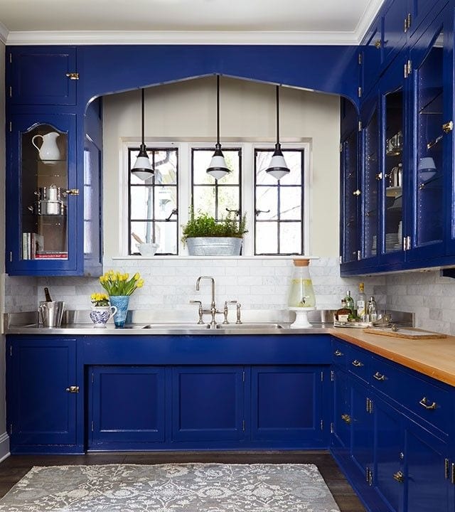 blue kitchen island blue kitchen ideas