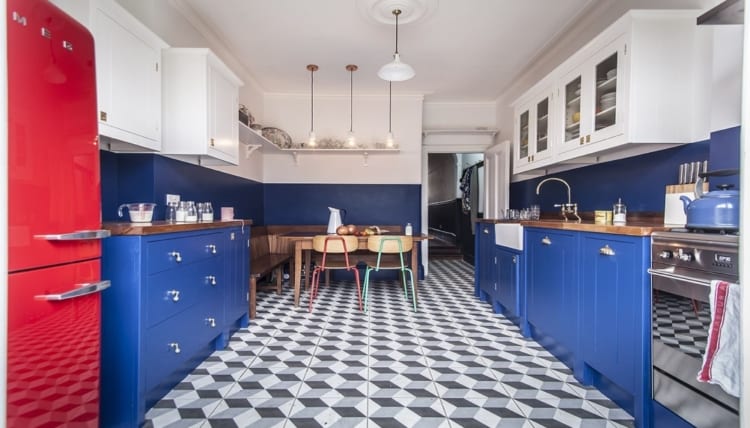 blue kitchen ideas blue kitchen island