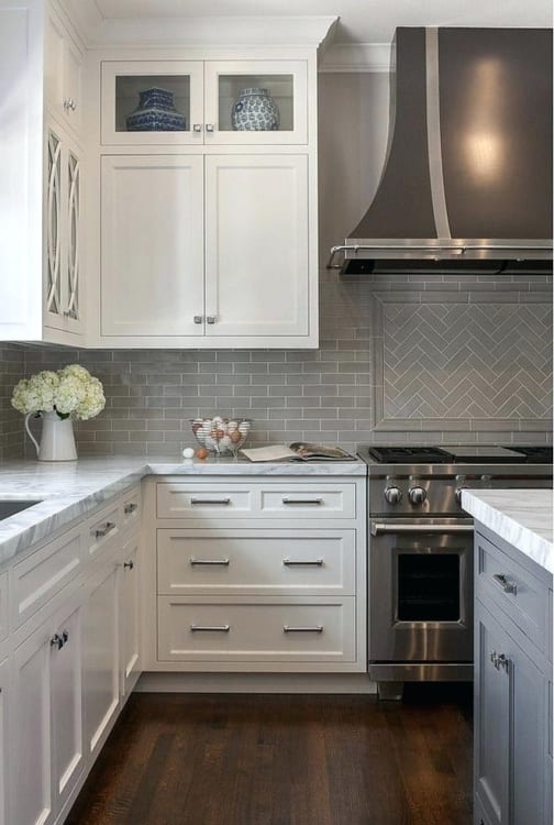 gray kitchen style