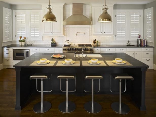 kitchen island ideas black kitchen island