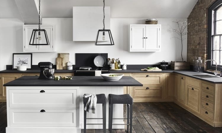 kitchen island ideas monochrome kitchen island